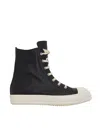 Rick Owens Contrasting-toe Cap Lace-up Sneakers