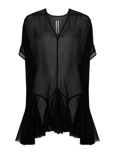 RICK OWENS VESTIDO CORTO - NEGRO
