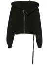 Rick Owens Black Mountiain Hoodie Sweatshirt