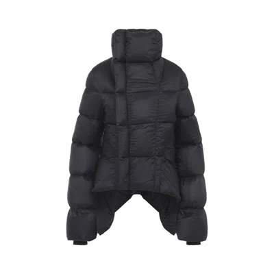 RICK OWENS BLACK NASKA DUVET JACKET