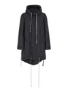 Rick Owens Black Oversize Jacket In Black