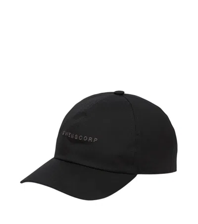 Rick Owens Black Owenscorp Baseball Hat