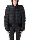 Rick Owens Modern Quilted Down Jacket Pockets In Black