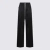 Rick Owens Relaxed Fit Trousers Elastic Waistband In Black