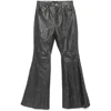 Rick Owens Black Porterville Bolan Leather Trousers
