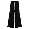 Rick Owens Wide-leg Trousers With Flap Pockets In Black