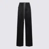 Rick Owens Relaxed Fit Trousers Elastic Waistband In Black