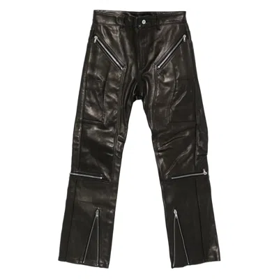 Rick Owens Black Pants In Gray