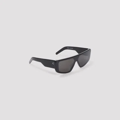 Rick Owens Black Performa Acetate Sunglasses