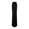 Rick Owens Pillar Long Skirt In Black