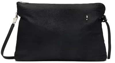 Rick Owens Black Porterville Blistered Big Adri Bag In 09 Black