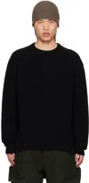 Rick Owens Concordians Round Neck In 09 Black
