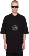 Rick Owens Tommy T Cotton Jersey T-shirt In 09 Black