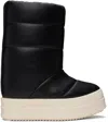 RICK OWENS BLACK PORTERVILLE MEGA BUMPER LUNAR BOOTS