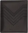 Rick Owens Black Porterville Square Soft Grain Card Holder In 09 Black