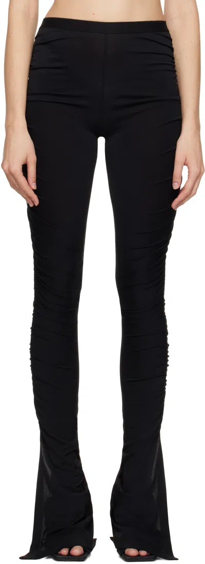 Rick Owens Black Porterville Svita Leggings In 09 Black