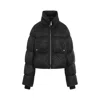 Rick Owens Green Porterville Turtle Down Jacket In Black