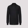 Rick Owens Oversized Turtle Neck Pullover In Black