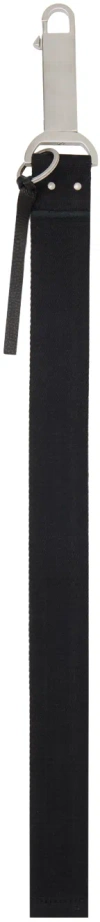 Rick Owens Black Rick's Keychain In 09 Black