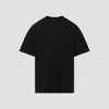 Rick Owens Short-sleeve Round-neck T-shirt In Black