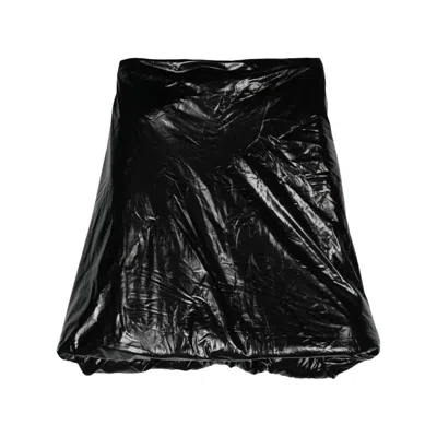 Rick Owens Black Scarves & Gloves