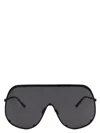 Rick Owens Shield Sunglasses In Black