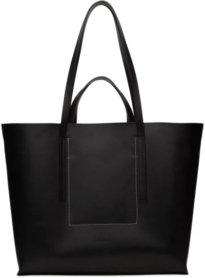 Rick Owens Black Shopper Tote