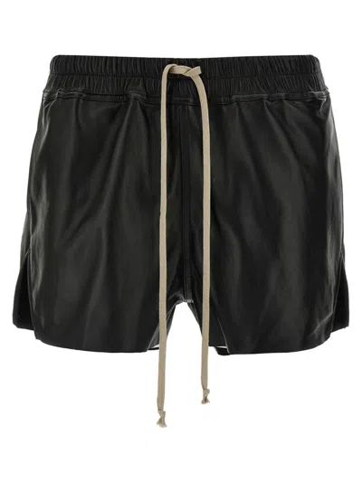 Rick Owens Black Short Boxers Shorts