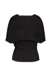 Rick Owens Black Shroud Top In Black