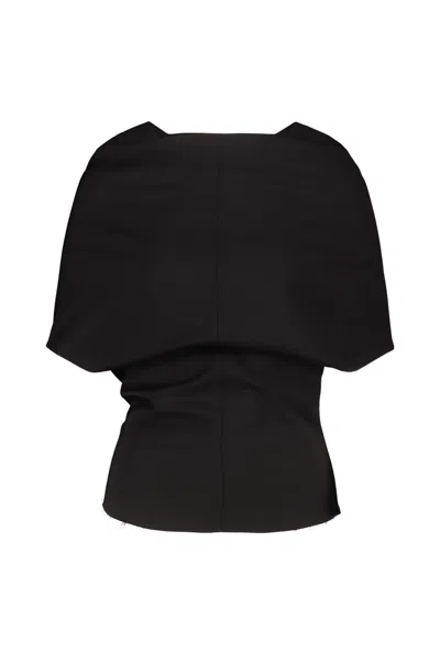 Rick Owens Black Shroud Top