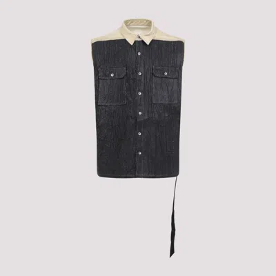 Rick Owens Black Sl Tommy Jumbo Jacket