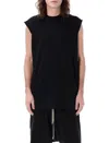 Rick Owens Concordians Jumbo Sleeveless T In Black