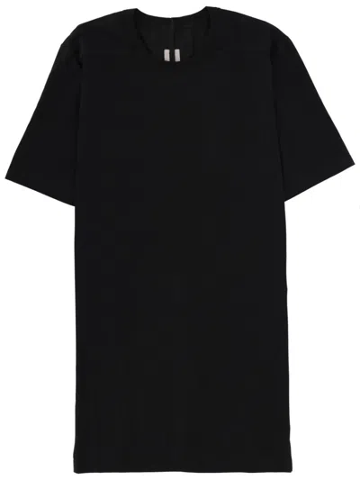 RICK OWENS BLACK SOLID T-SHIRT