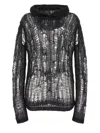 Rick Owens Spider Hoodie Sweaters And Cardigans Black In Black