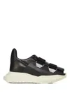 Rick Owens Burritogeth Sneakers Contrast Sole Round Toe In Multi