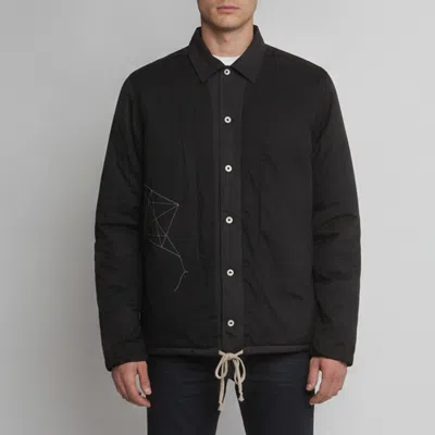 Pre-owned Rick Owens Black Synthetic Reversible Jacket Xxl