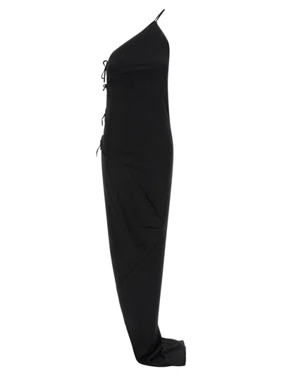 Rick Owens Black Taco Dress