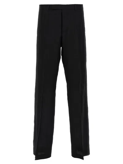 Rick Owens Black Tailored Dietrich Pants
