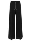 Rick Owens Black Tailored Wide Belas Pants In Black