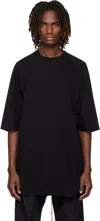 Rick Owens Black Crew Neck T-shirt In Black