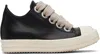Rick Owens Women Blackwhite Lace Up Sneakers, 3.5 Luxury Sneakers For Women Darveys In Multi