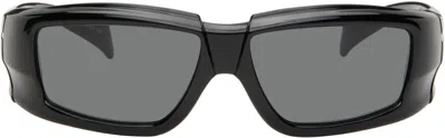Rick Owens Black Temple Rick Sunglasses