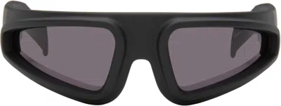 Rick Owens Black Temple Ryder Sunglasses