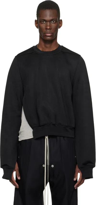 Rick Owens Black Temple Vega Sweatshirt