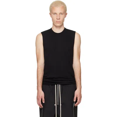 Rick Owens Black Temple Basic Sl Tank Top