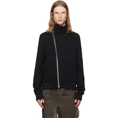 Rick Owens Black Tower Bauhaus Jogger Track Jacket In Multi