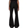 Rick Owens Bolan Bootcut Trousers In Cotton Blend Man In Black