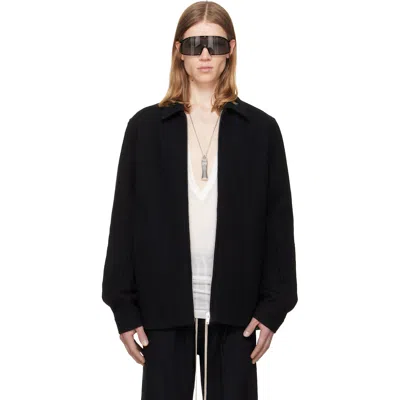 Rick Owens Black Tower Brad Jacket
