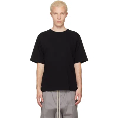 RICK OWENS BLACK TOWER BRAD T-SHIRT
