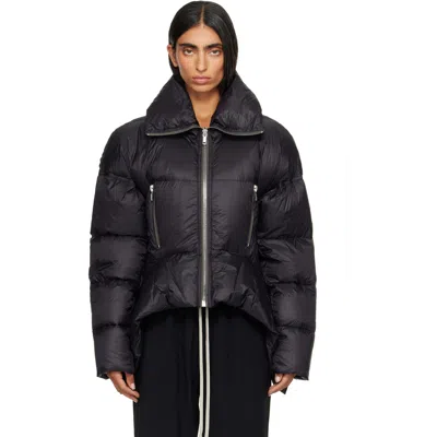 Rick Owens Black Tower Draculimo Down Jacket